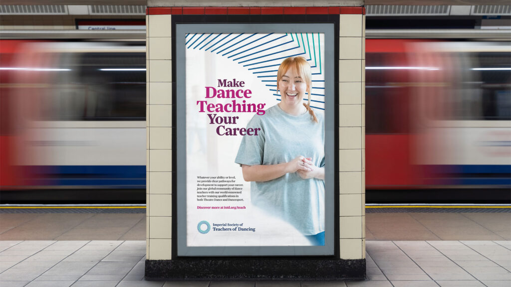 ISTD campaign underground poster