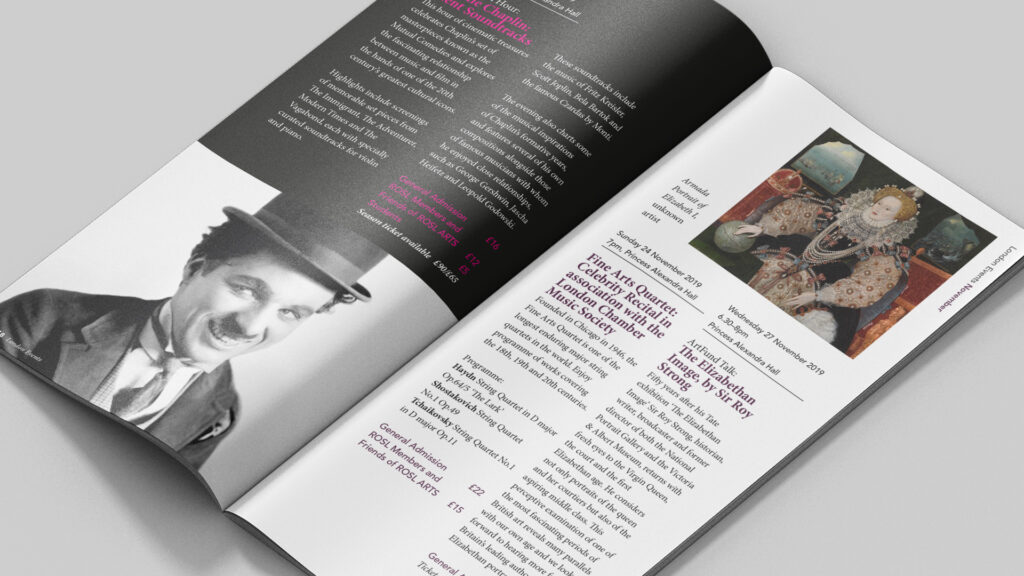 ROSL events brochure spread 3